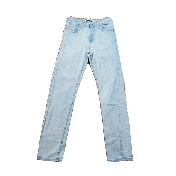 Levis Women's 502 Regular Taper Stretch Light Wash Jeans Size 16 Reg 28 x 28 - Picture 1 of 7